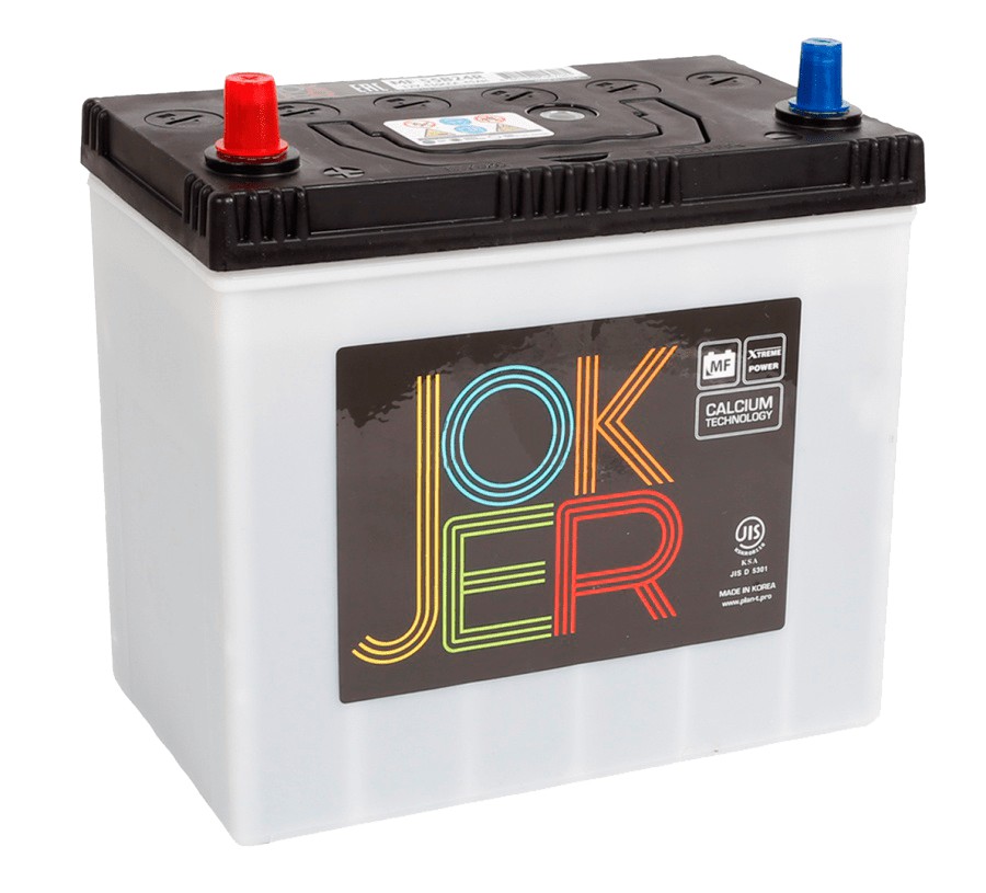 Аккумулятор JOKER 45Ah оп 55B24R Аккумулятор JOKER 45 АЧ пп 55B24R