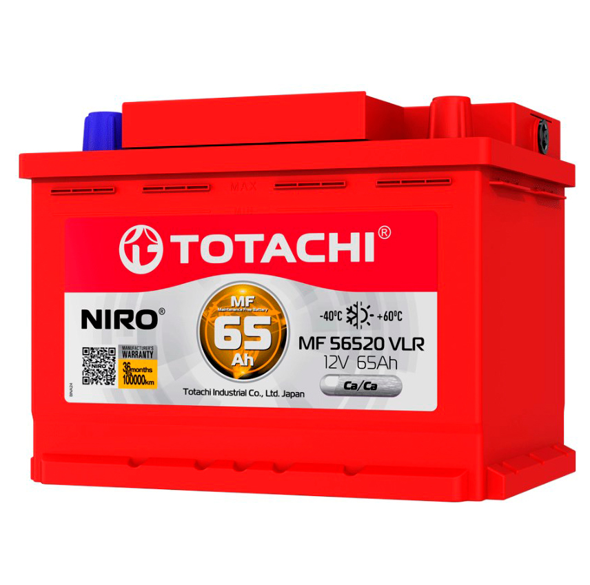 Аккумулятор TOTACHI 65 АЧ ОП Аккумулятор TOTACHI 65 Ач ОП